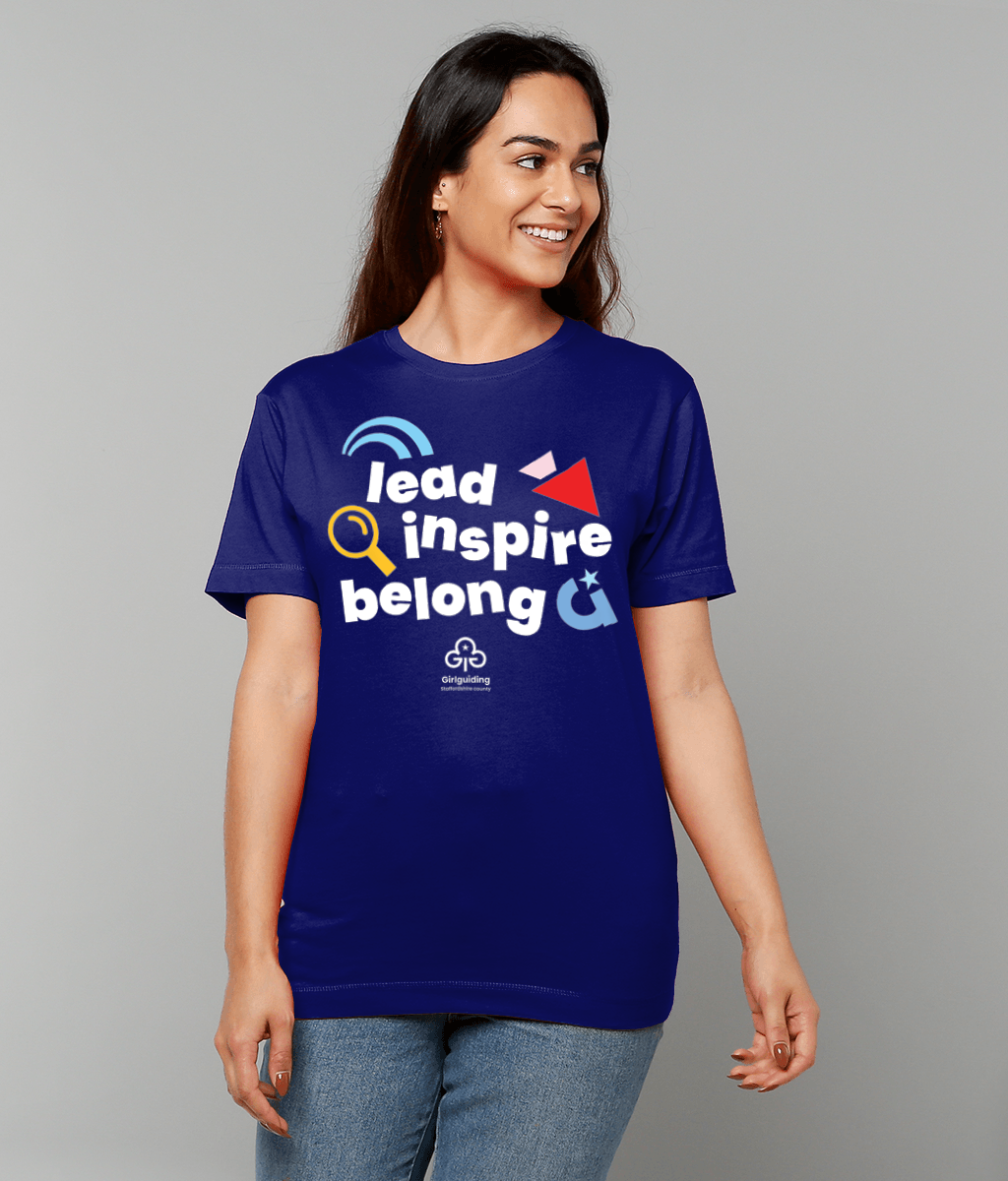 T-shirt - lead inspire belong