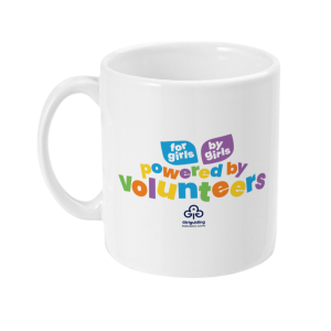 Ceramic mug - powered by volunteers